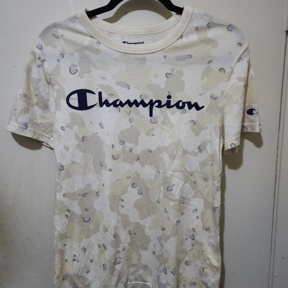 Champion Camo Patterned Tee Multi Color Size Small Final